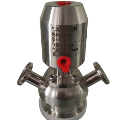 Le prix usine a adapté la valve aux besoins du client sanitaire DN10 DN15 DN20 DN25 SS304&316 de Tow Port Stainless Steel Sampling