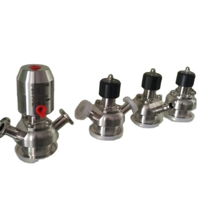 La valve de échantillonnage d'acier inoxydable de prix usine a adapté Tow Port Sample Valve aux besoins du client sanitaire